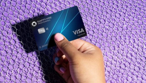 Chase sapphire preferred card